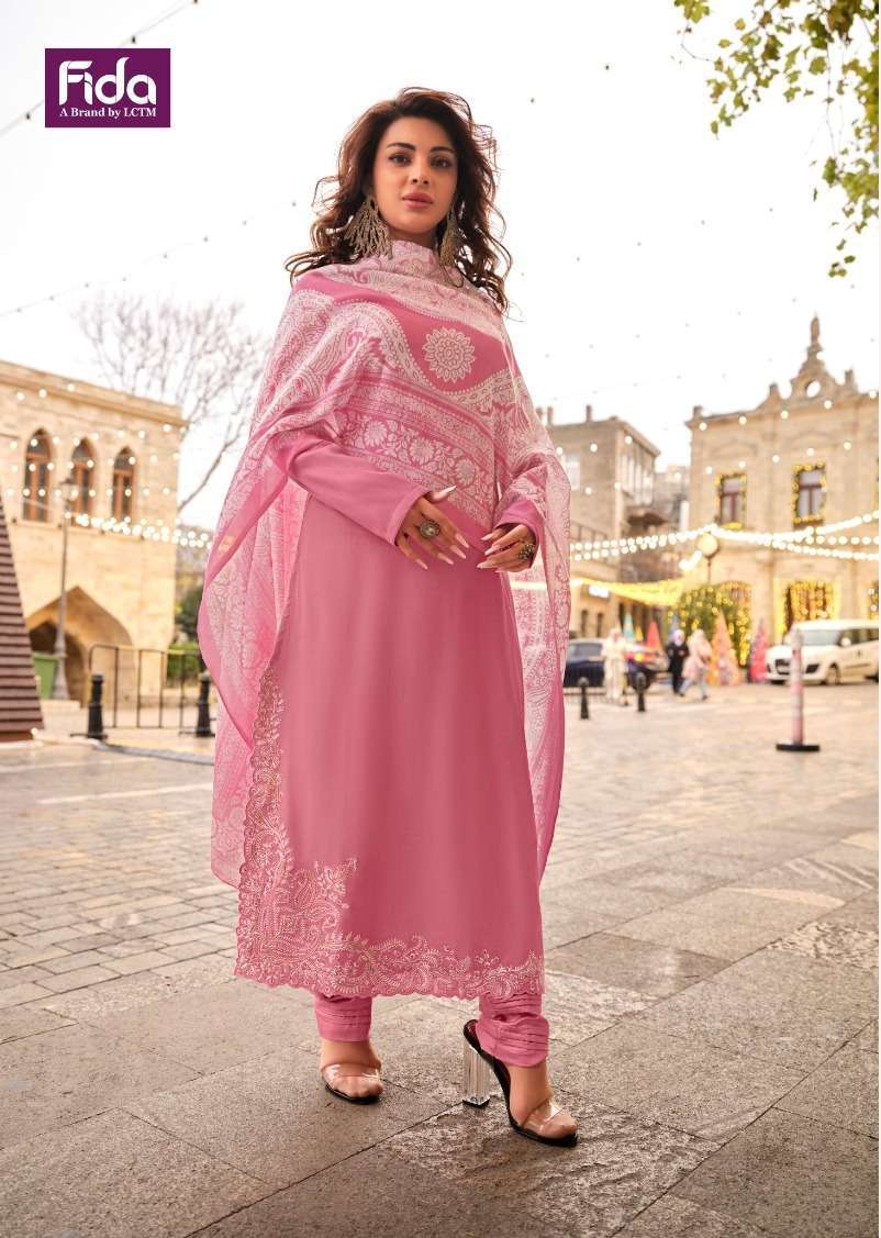 Fida Kudrat Premium Embroidery  Dress material wholesale shops in Tamil Nadu