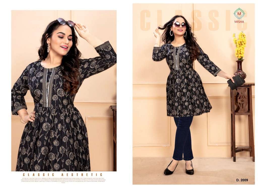 Ganesha Misha Vol-2 – Short Tops Kurti wholesale prices