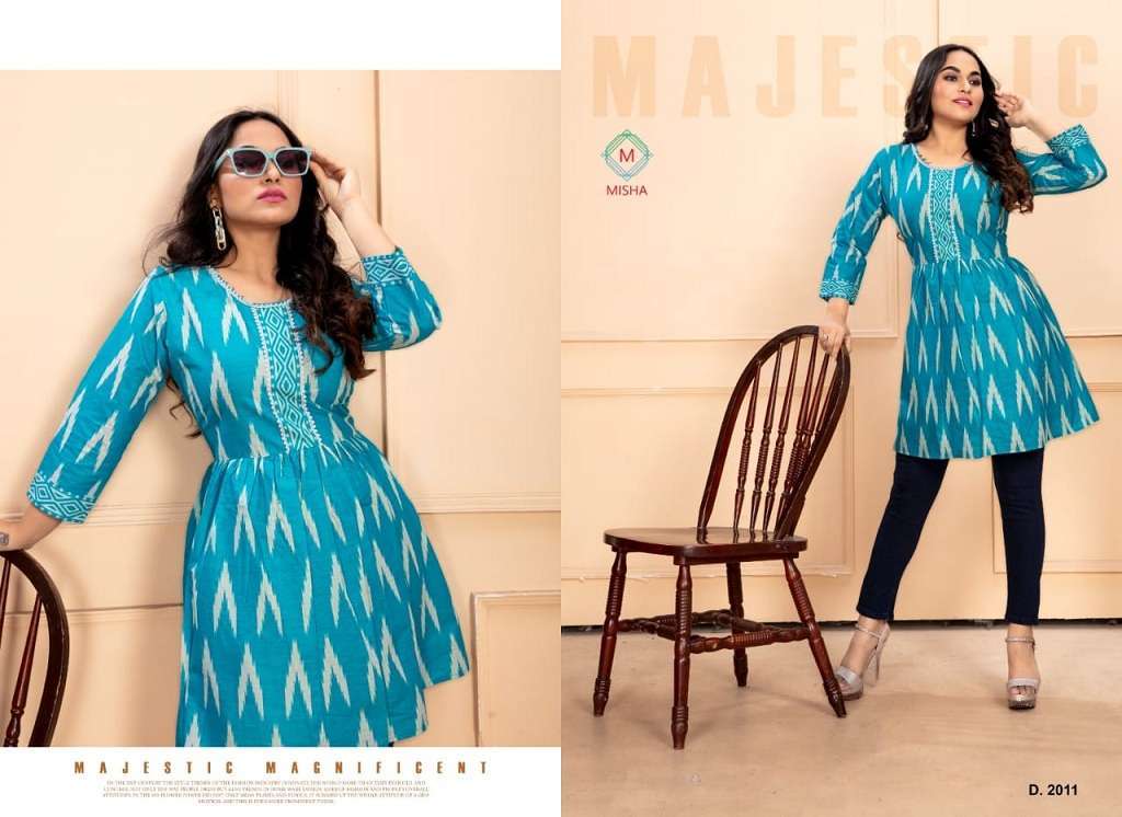 Ganesha Misha Vol-2 – Short Tops Kurti wholesale prices