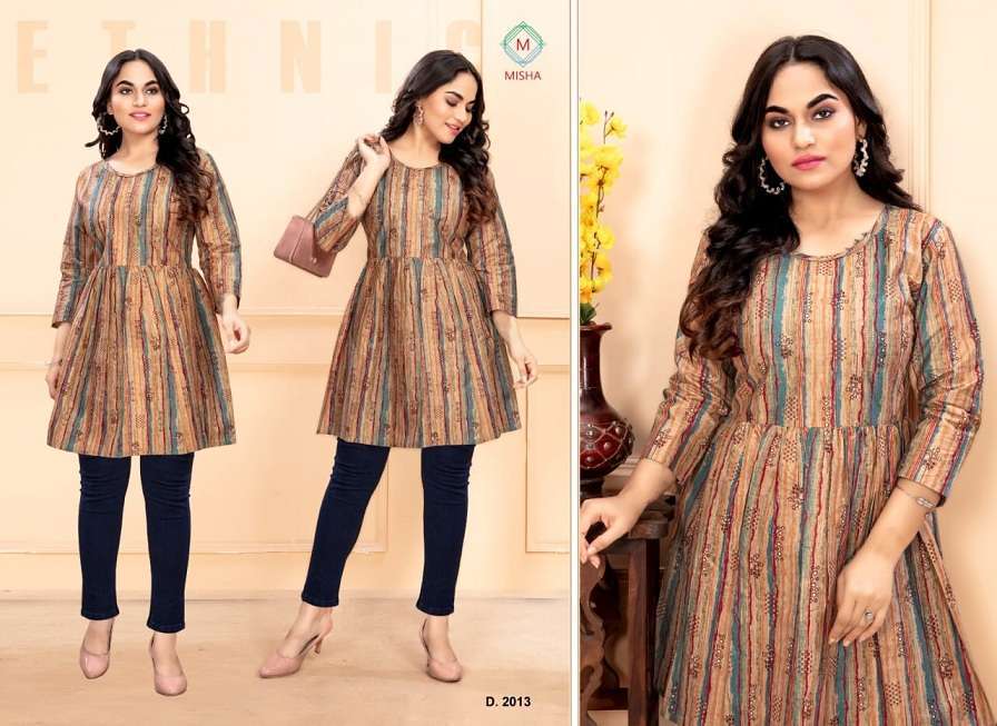 Ganesha Misha Vol-2 – Short Tops Kurti wholesale prices