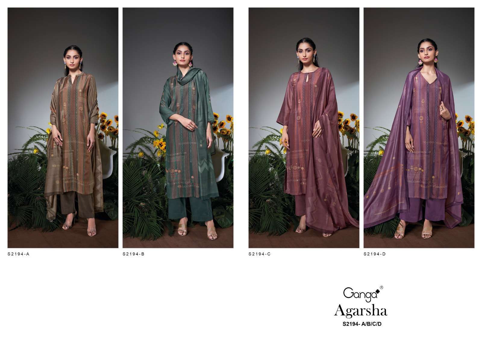 Ganga AGARSHA Boutique wholesale salwar kameez in Ahmedabad