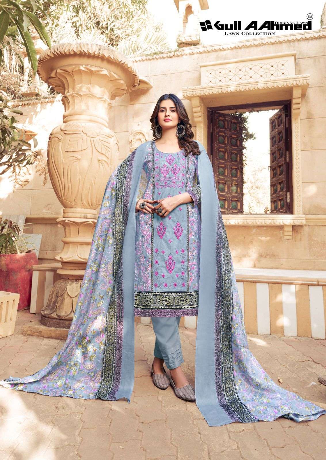 Gull Aahmed Bin Saeed Vol 3 Cotton Branded dress materials distributors