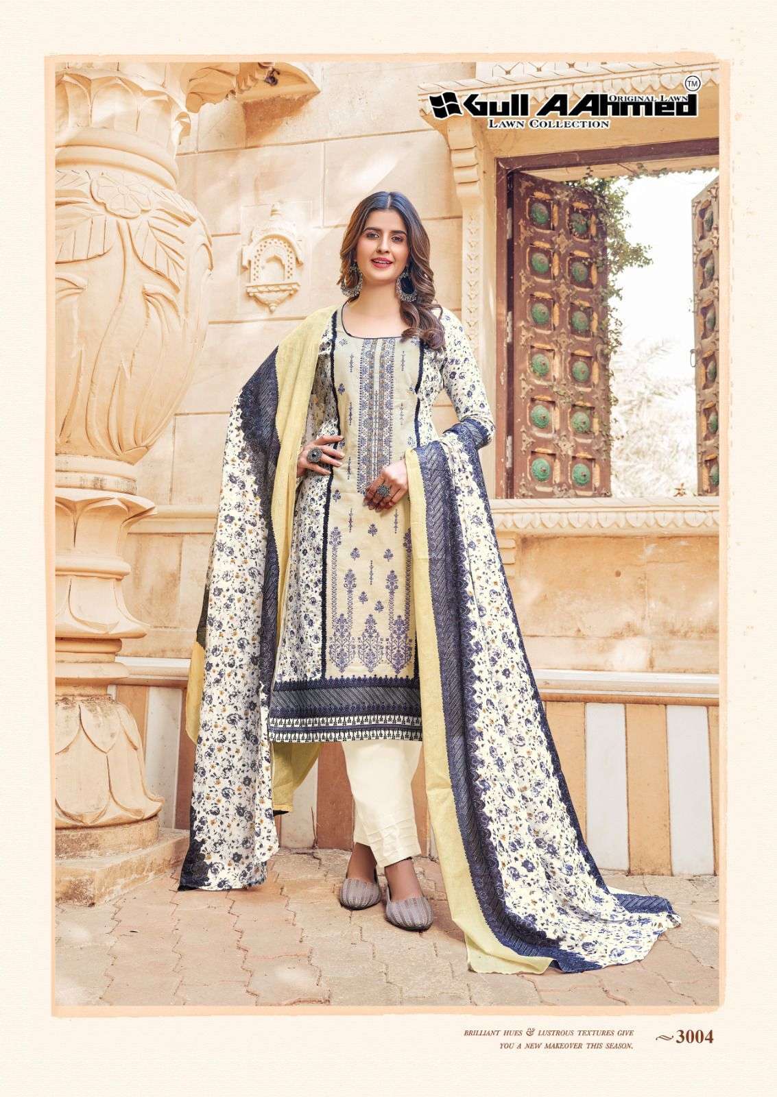 Gull Aahmed Bin Saeed Vol 3 Cotton Branded dress materials distributors