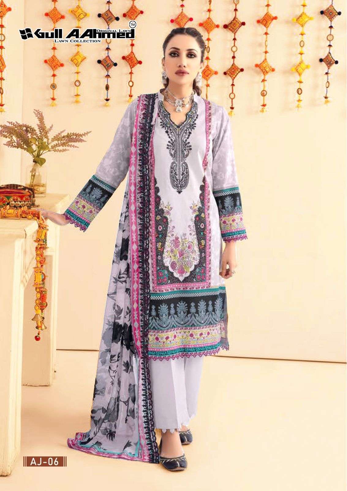 Gull Ahmed Asim Jofa Premium Rayon Designer dress materials