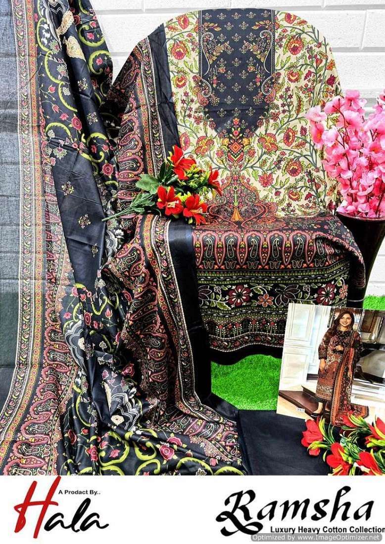 Hala Ramsha Vol-1 Designer dress materials wholesale