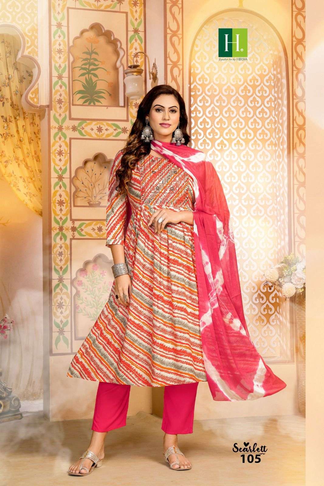 HIRWA SCARLETT  Kurti exporters in Mumbai