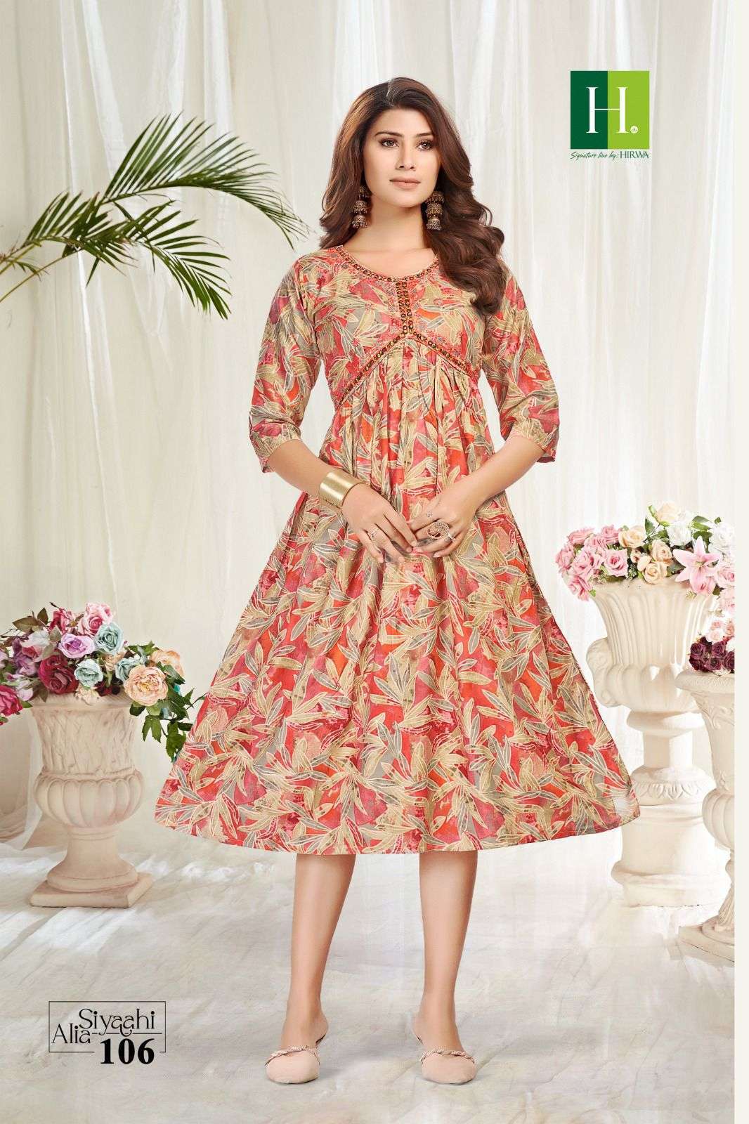 HIRWA SIYAAHI ALIA Boutique kurtis manufacturers