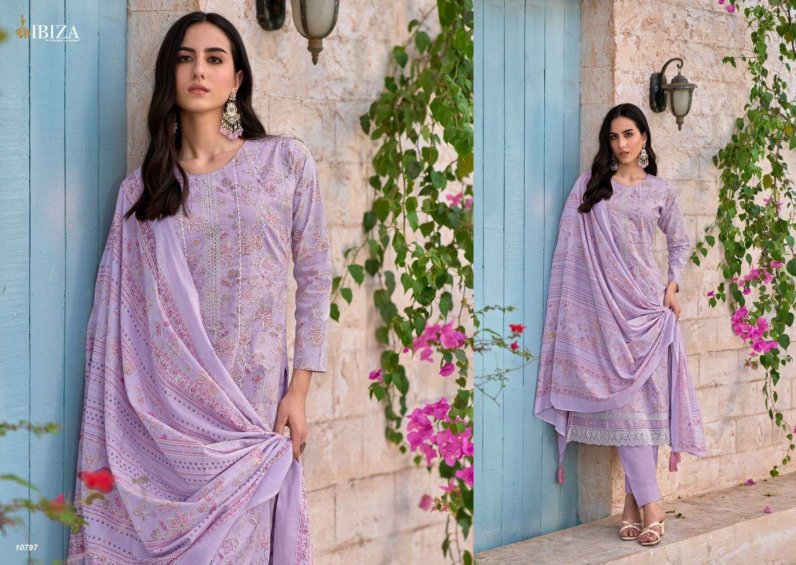 Ibiza Astrella Cotton Digital Printed Bulk  Pakistani churidar suits in Kolkata