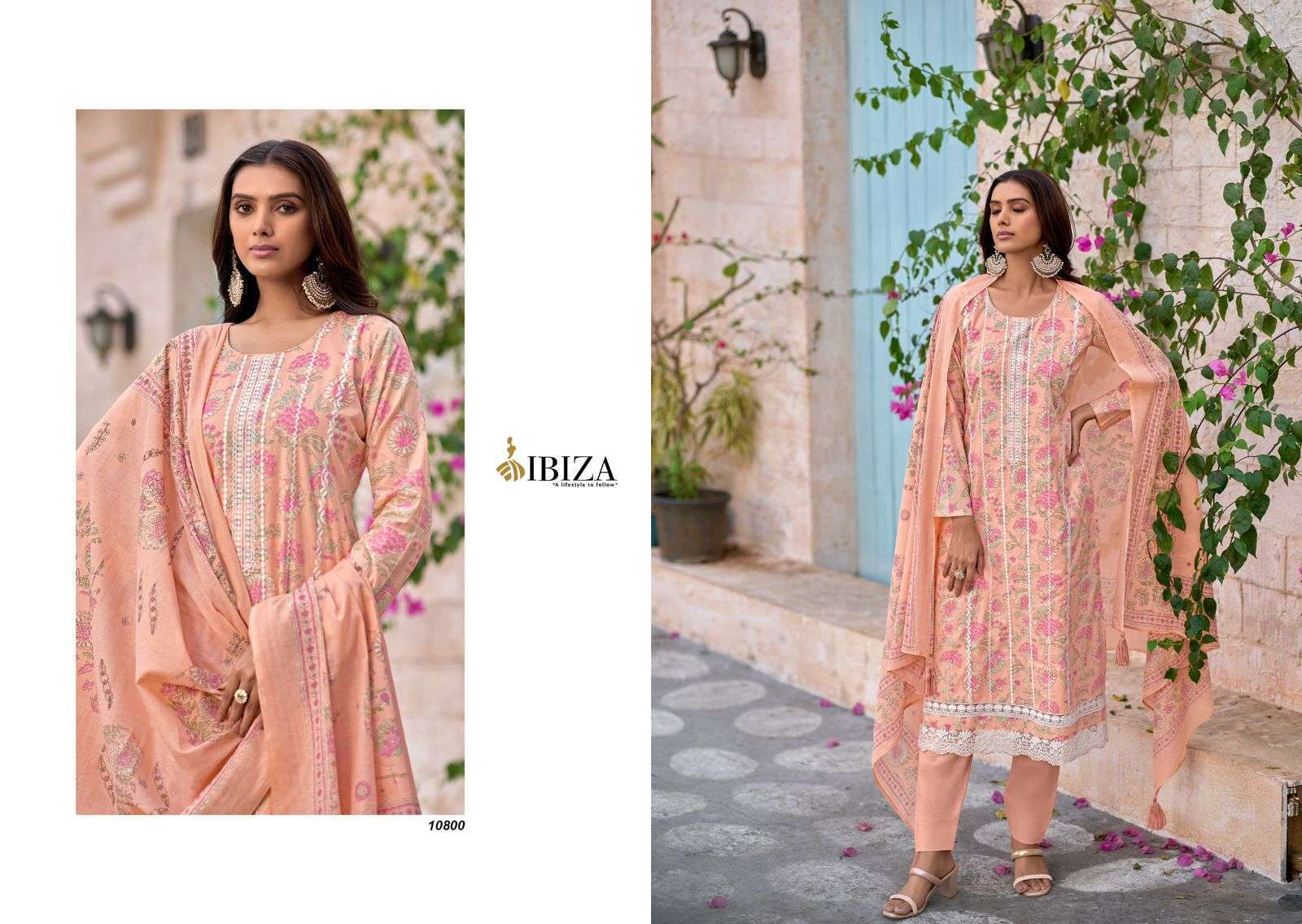 Ibiza Astrella Cotton Digital Printed Bulk  Pakistani churidar suits in Kolkata