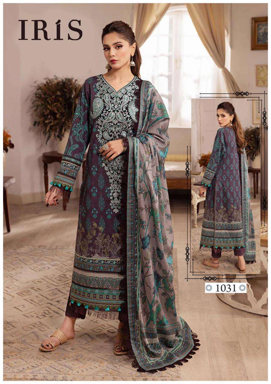 Iris Afsanah Vol 4 Luxury Heavy Cotton Wholesale Designer Dress Materials