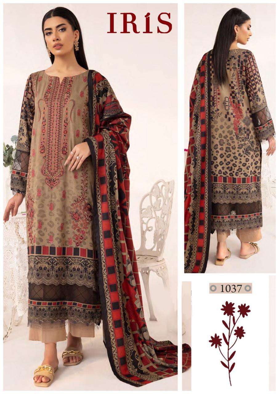Iris Afsanah Vol 4 Luxury Heavy Cotton Wholesale Designer Dress Materials