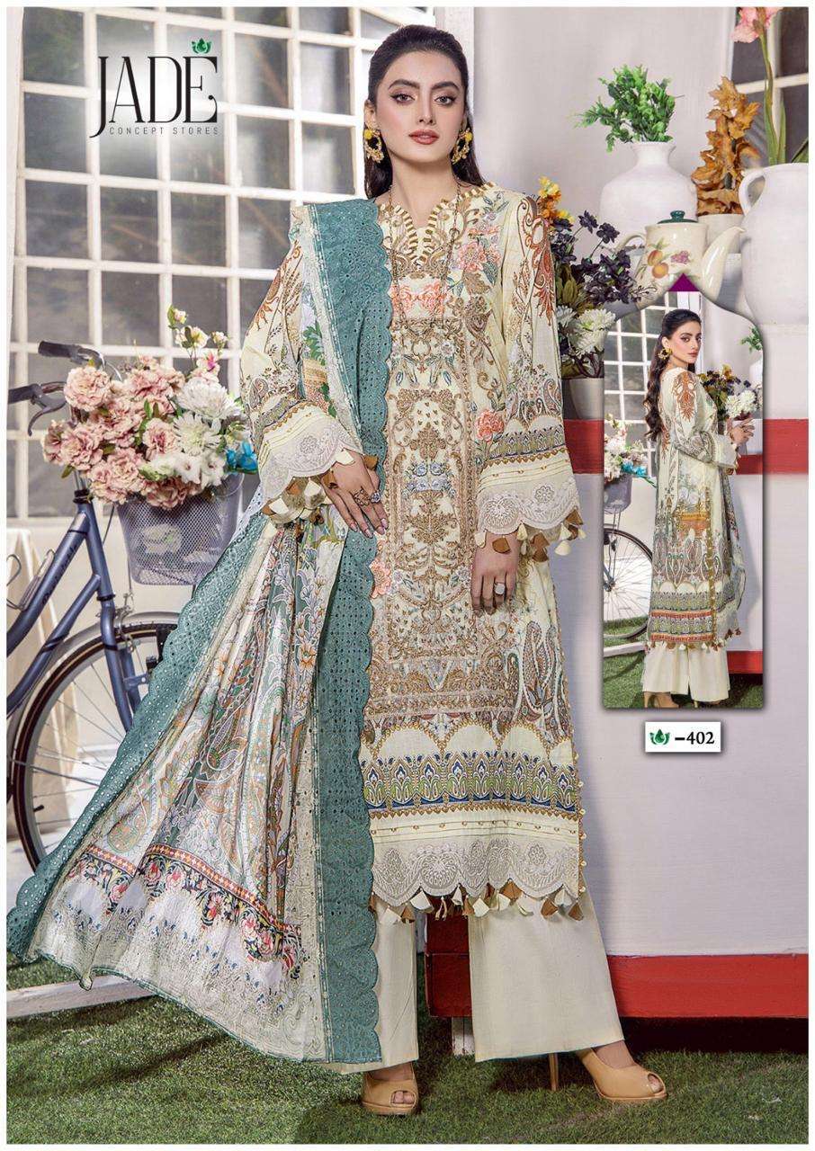 Jade Crimson Vol-4 Surat designer dress materials