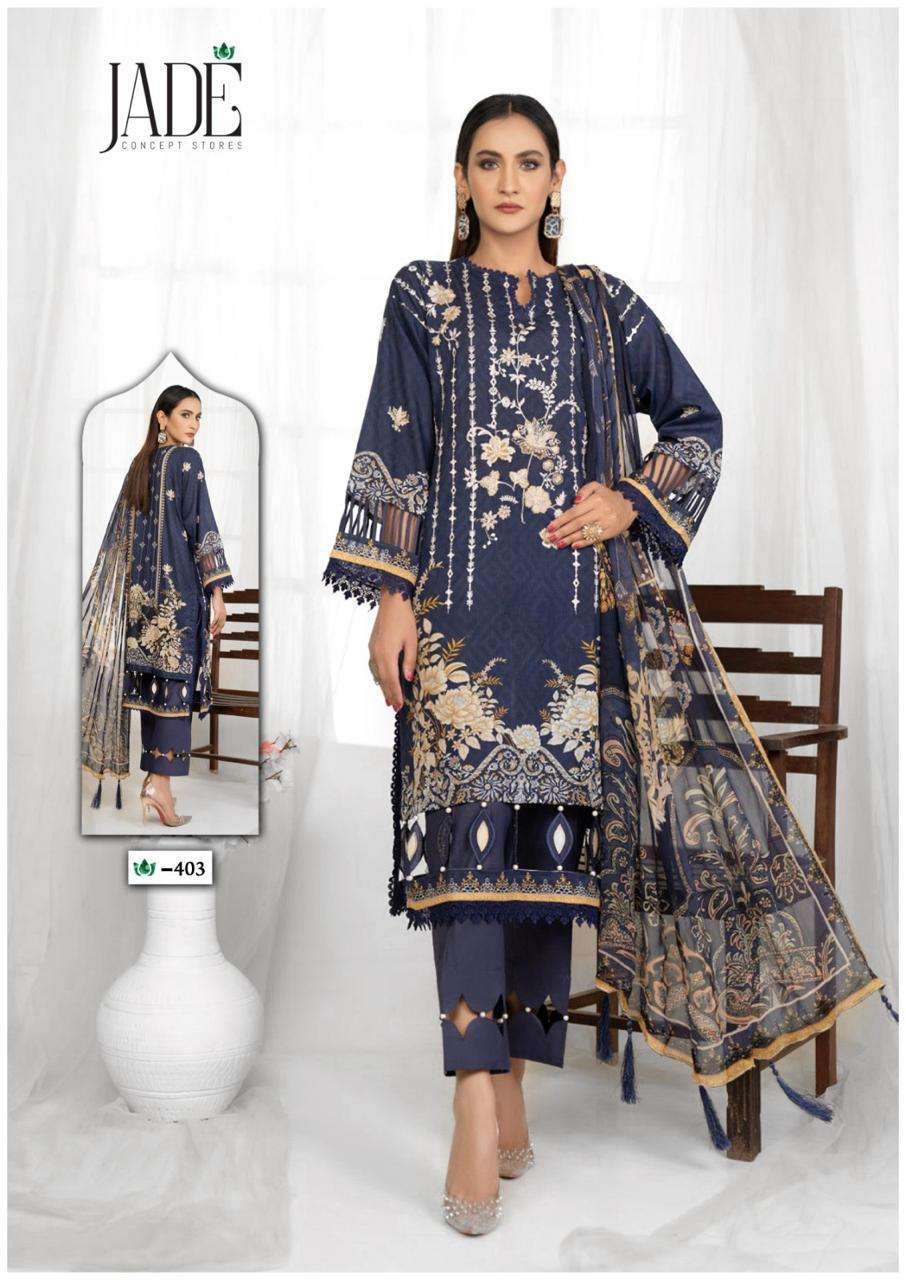 Jade Crimson Vol-4 Surat designer dress materials