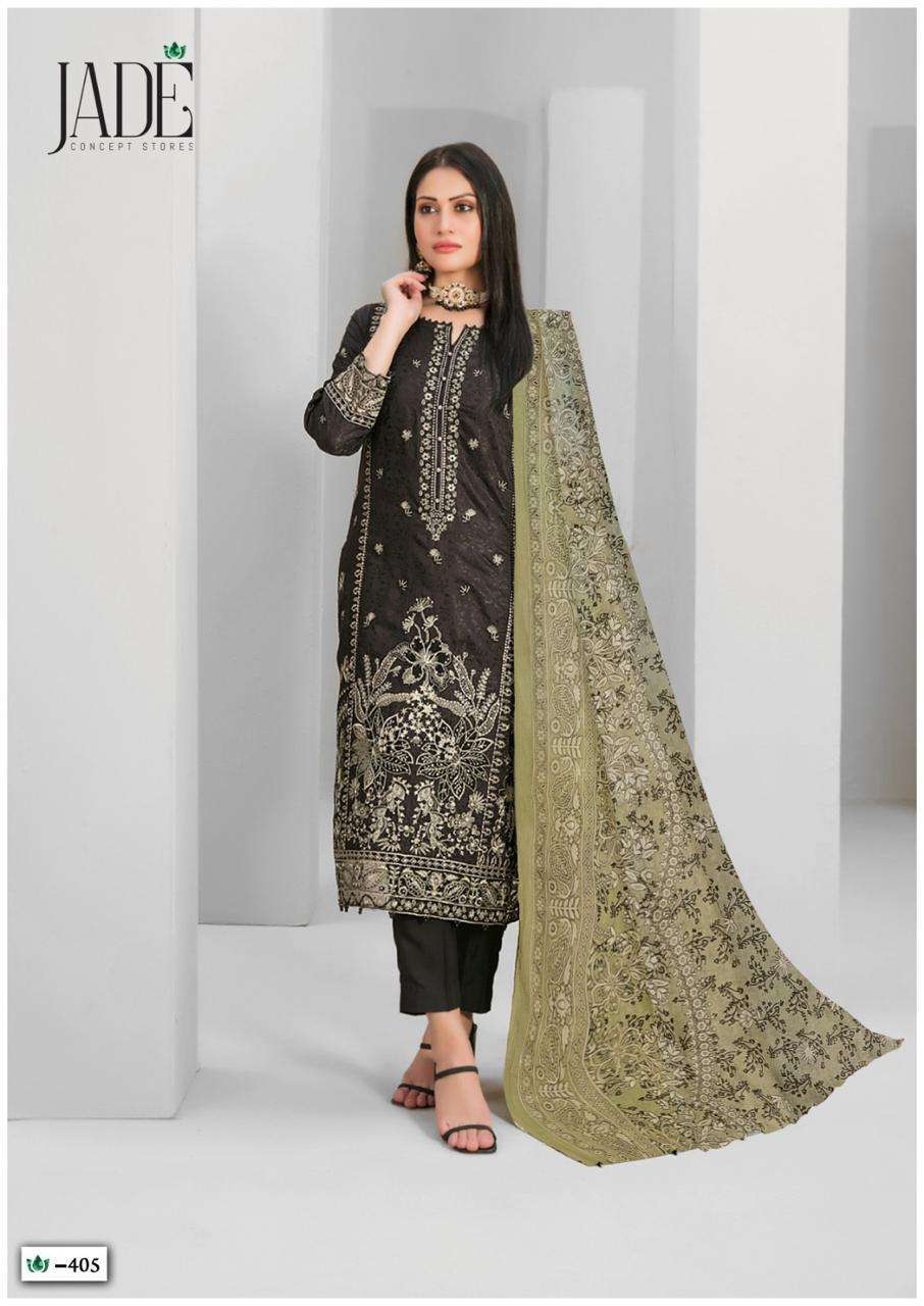 Jade Crimson Vol-4 Surat designer dress materials