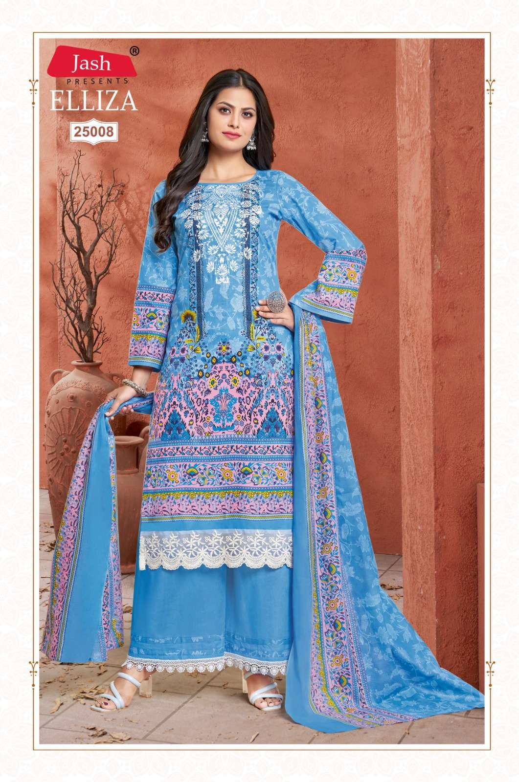 Jash Elliza Vol 25 Cotton Wholesale dress material shops in Jaipur