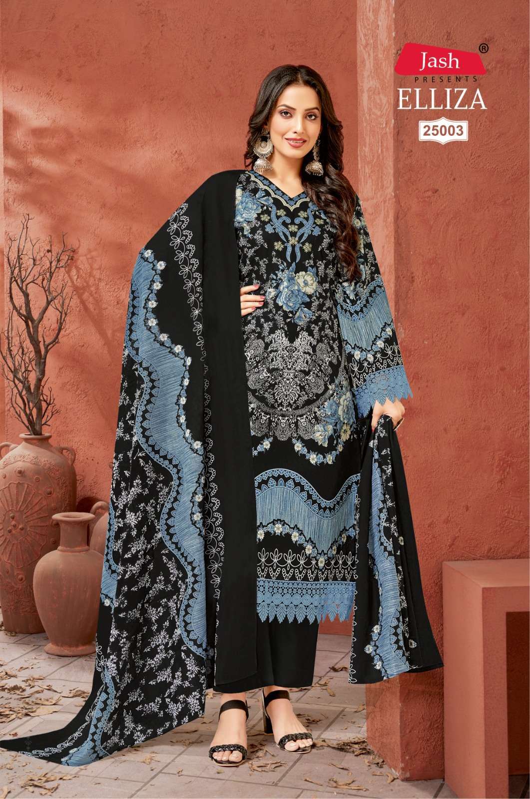 Jash Elliza Vol 25 Cotton Wholesale dress material shops in Jaipur