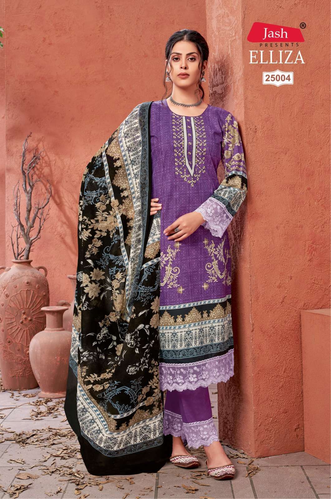 Jash Elliza Vol 25 Cotton Wholesale dress material shops in Jaipur