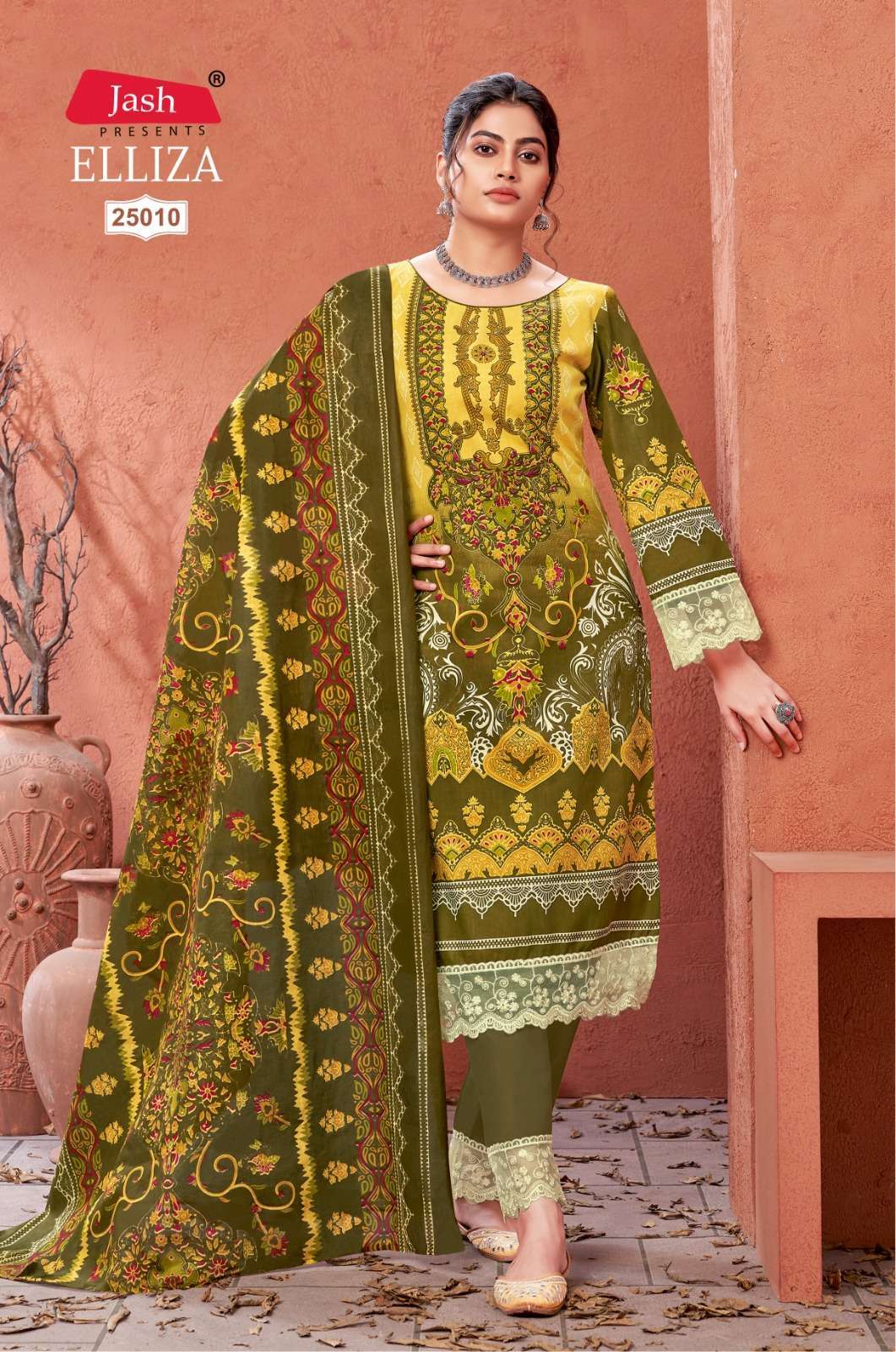 Jash Elliza Vol 25 Cotton Wholesale dress material shops in Jaipur
