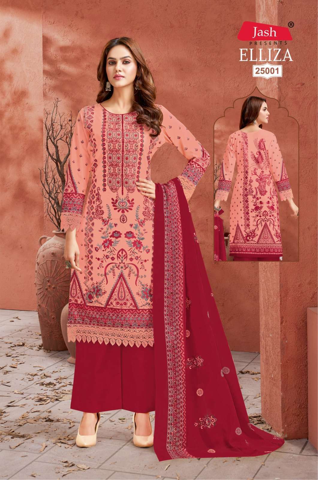 Jash Elliza Vol 25 Cotton Wholesale dress material shops in Jaipur