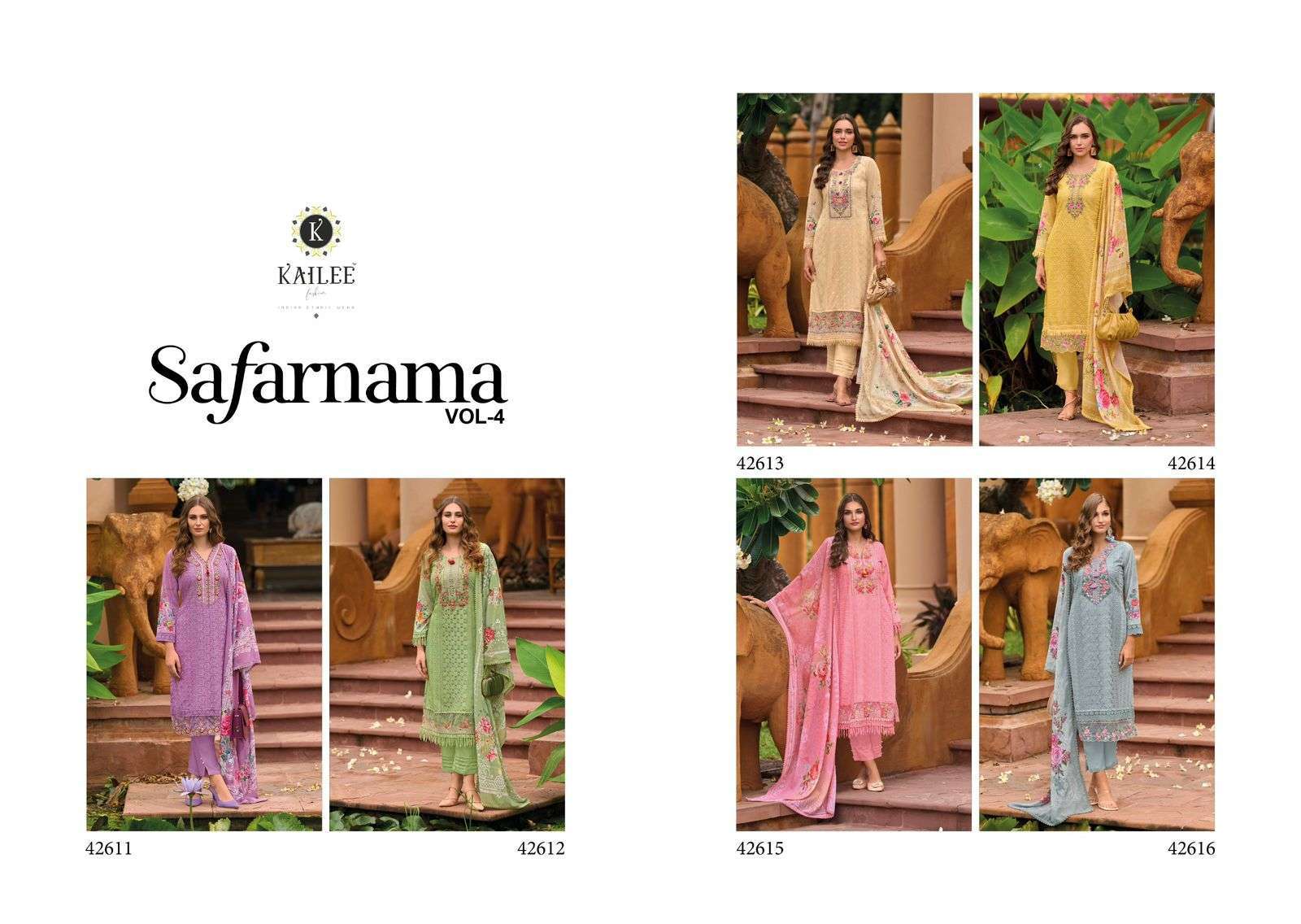 KAILEE FASHION SAFARANAMA VOL-4  Kurtis for women in Kolkata