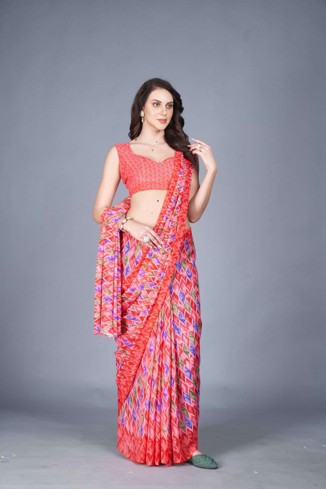 Kaju Katli 9006 Party wear saree wholesalers in Tamil Nadu