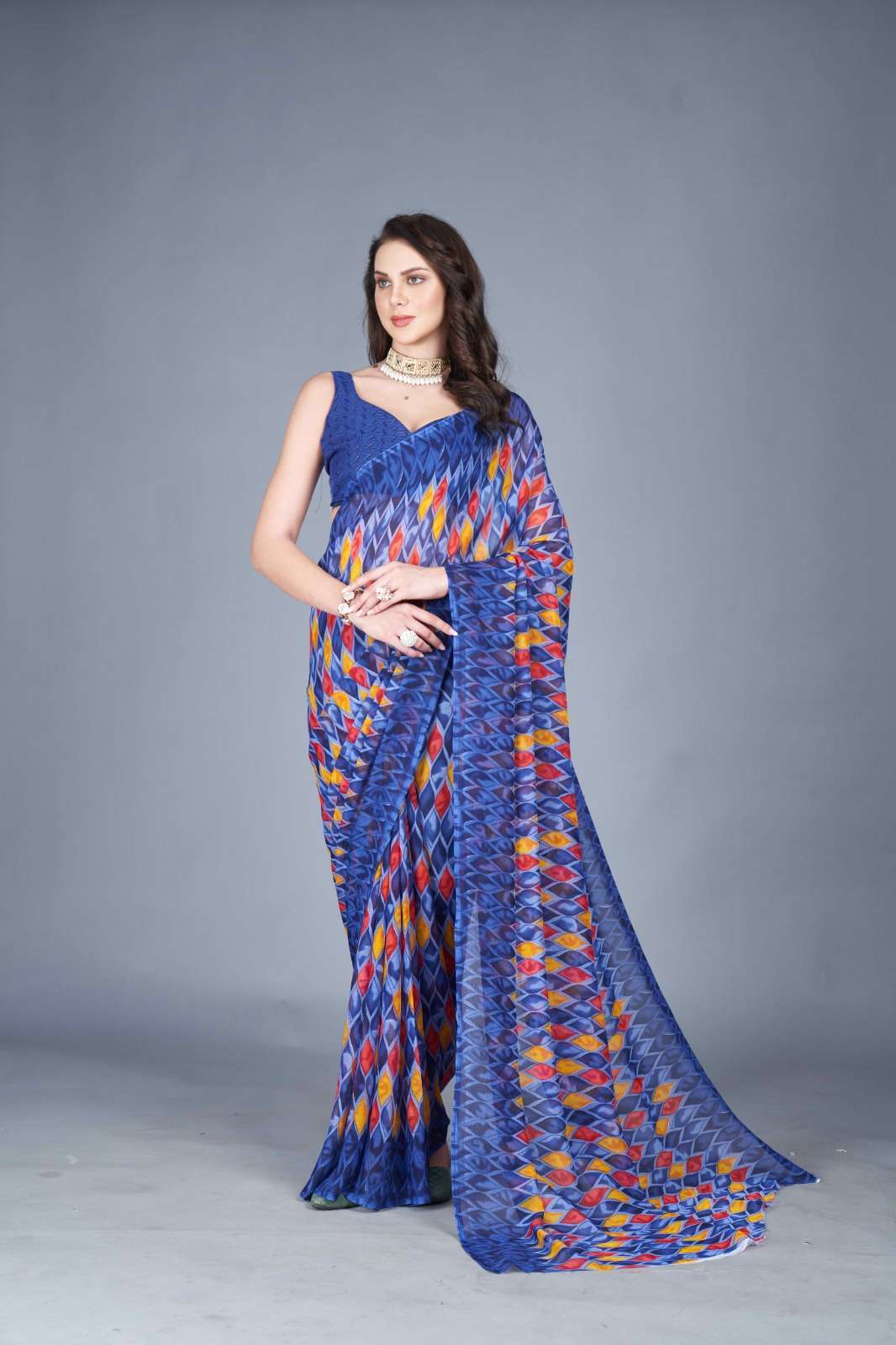 Kaju Katli 9006 Party wear saree wholesalers in Tamil Nadu