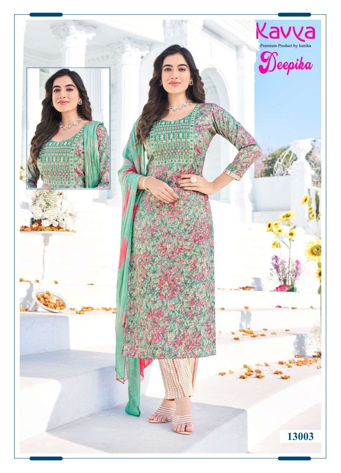 KAVYA DEEPIKA Vol 13 Kurtis exporters in Jaipur