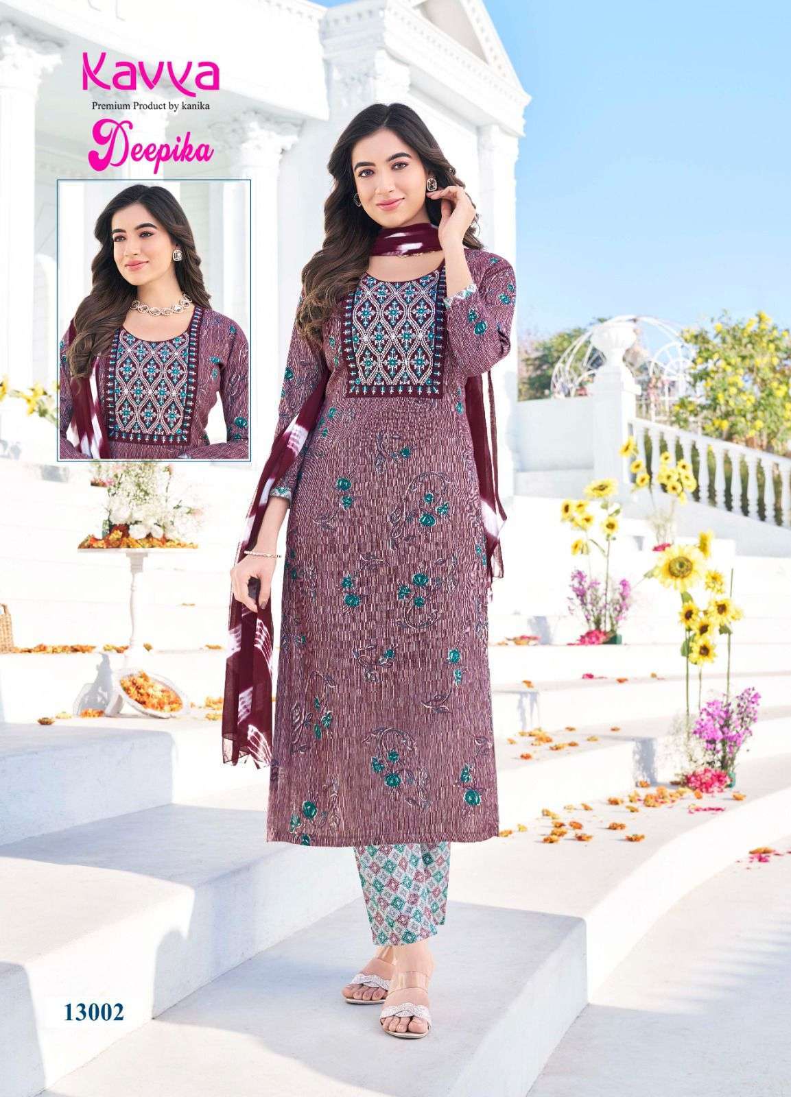 KAVYA DEEPIKA Vol 13 Kurtis exporters in Jaipur