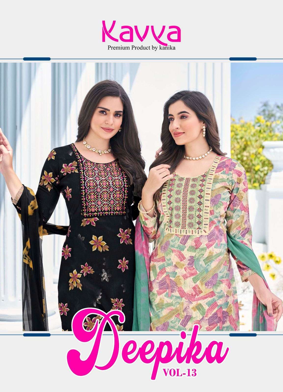 KAVYA DEEPIKA Vol 13 Kurtis exporters in Jaipur