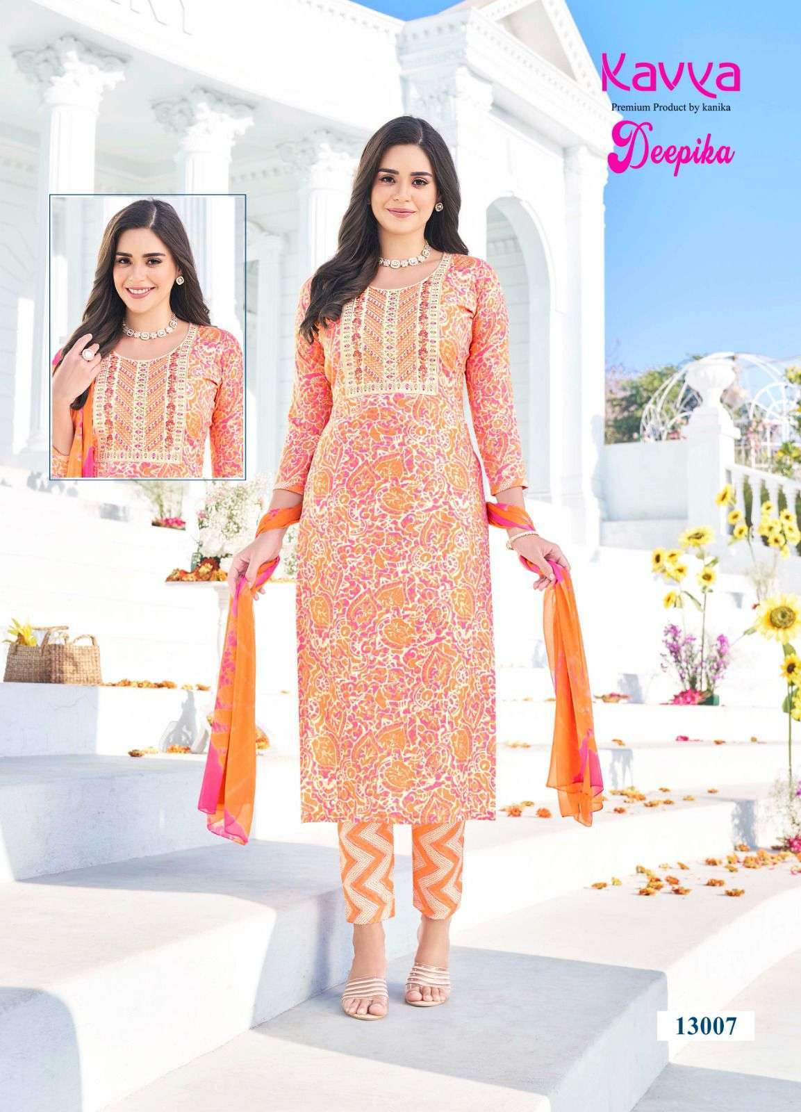 KAVYA DEEPIKA Vol 13 Kurtis exporters in Jaipur