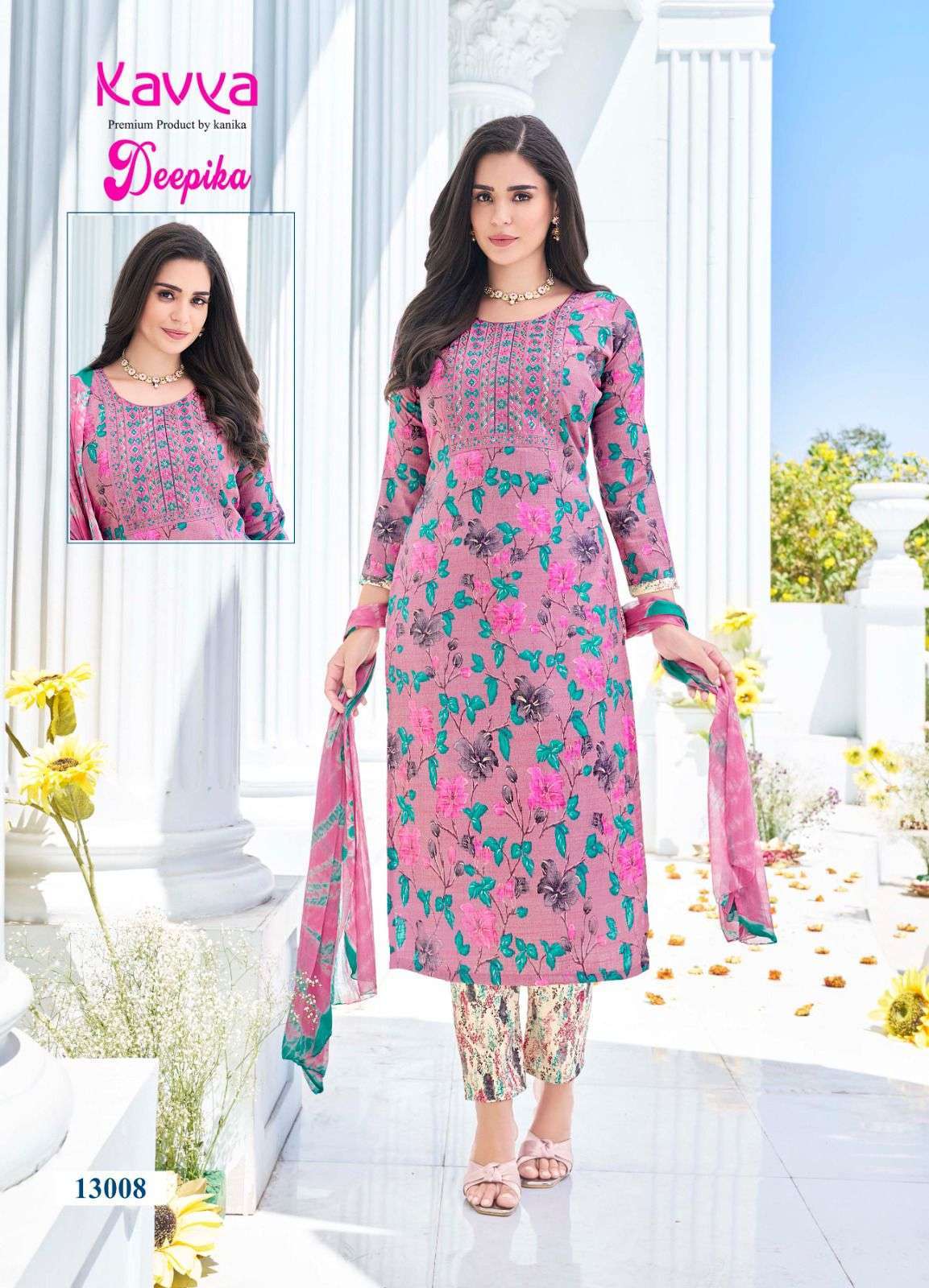 KAVYA DEEPIKA Vol 13 Kurtis exporters in Jaipur