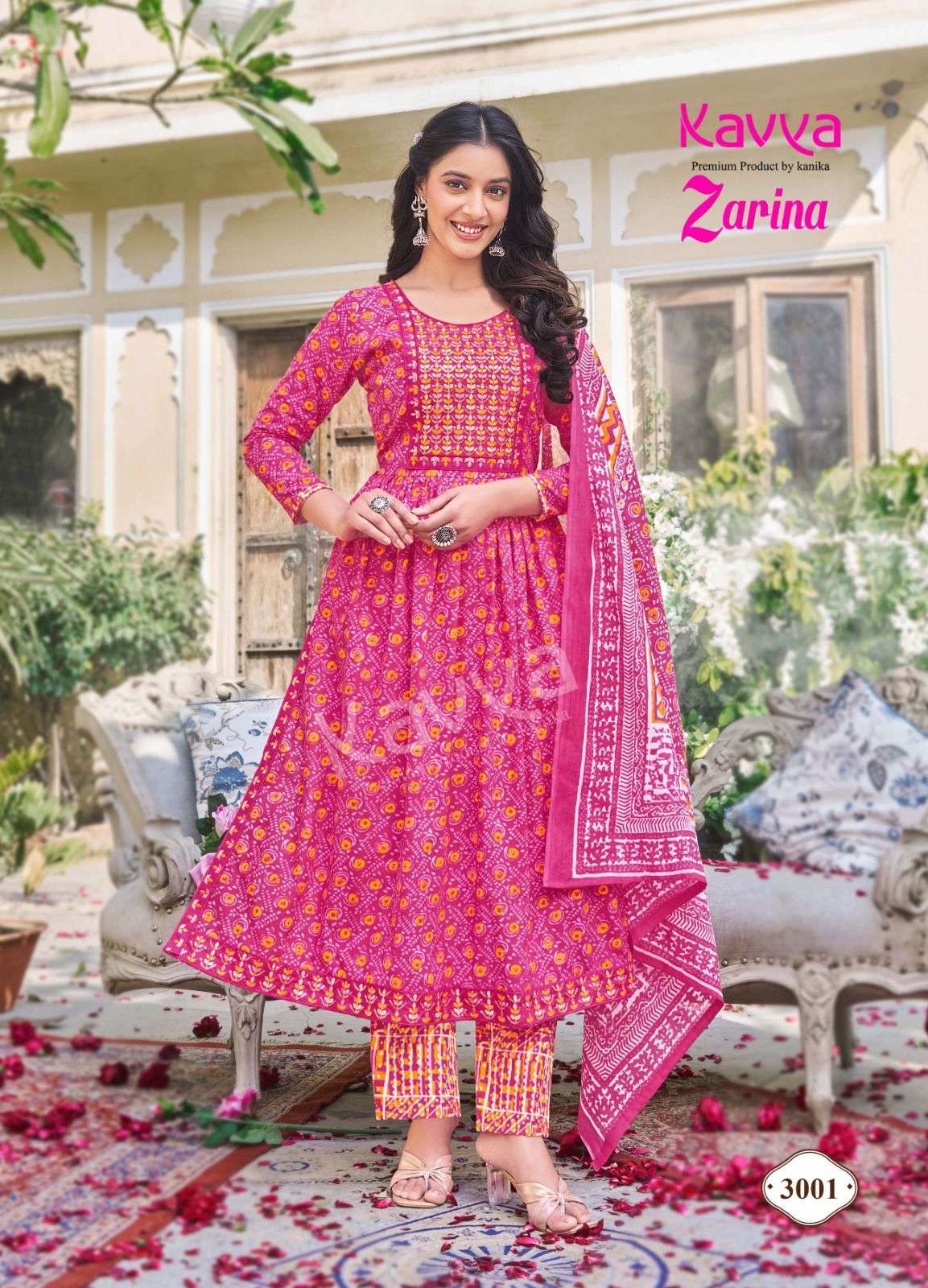 KAVYA ZARINA Vol 3 Kurti wholesale price in Delhi