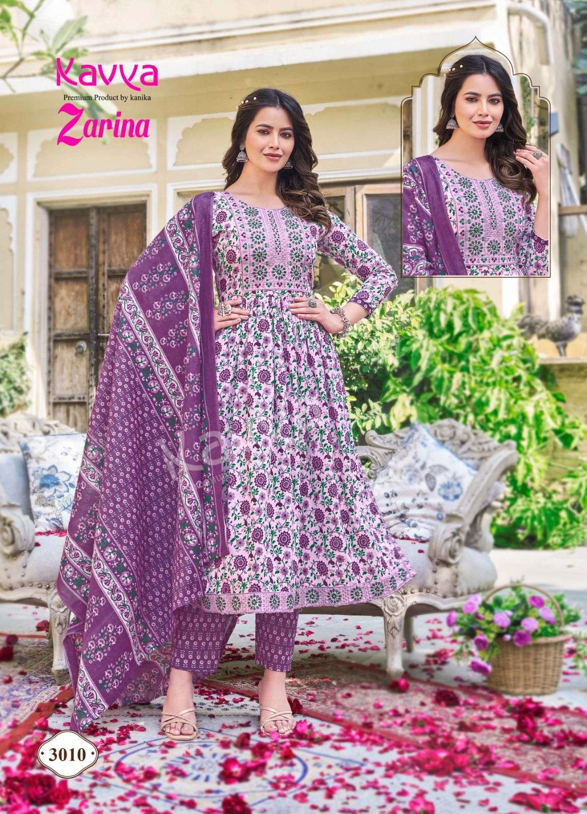 KAVYA ZARINA Vol 3 Kurti wholesale price in Delhi