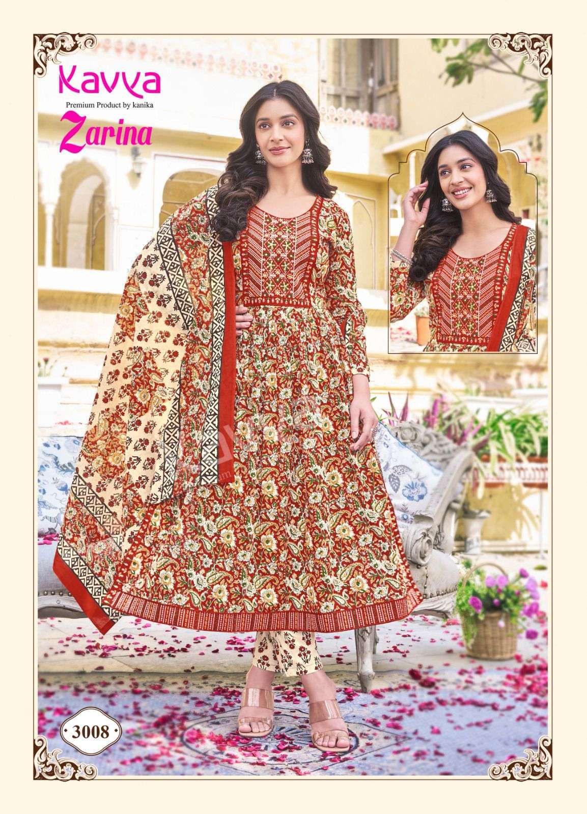 KAVYA ZARINA Vol 3 Kurti wholesale price in Delhi