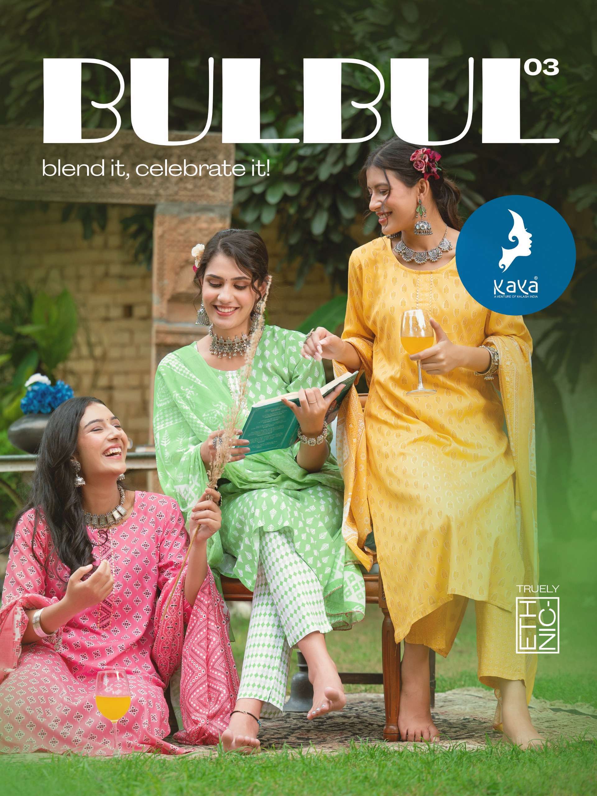 KAYA BULBUL-3  Kurti manufacturers in Zaveri Bazaar Mumbai