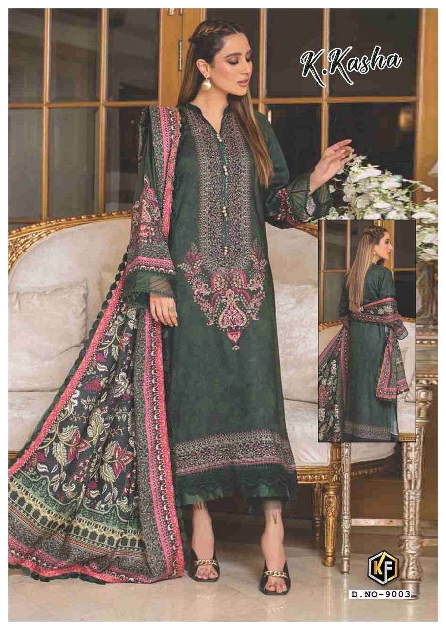 Keval K Kasha Vol-9 – Heavy Luxury Cotton Dress material wholesale price