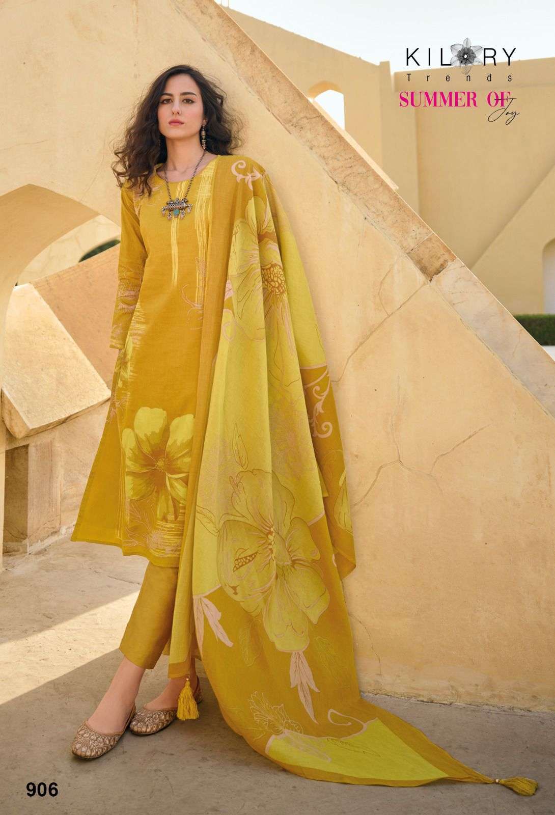 Kilory Summer Of Joy Designer Cotton Pakistani Salwar suits for weddings in Mumbai