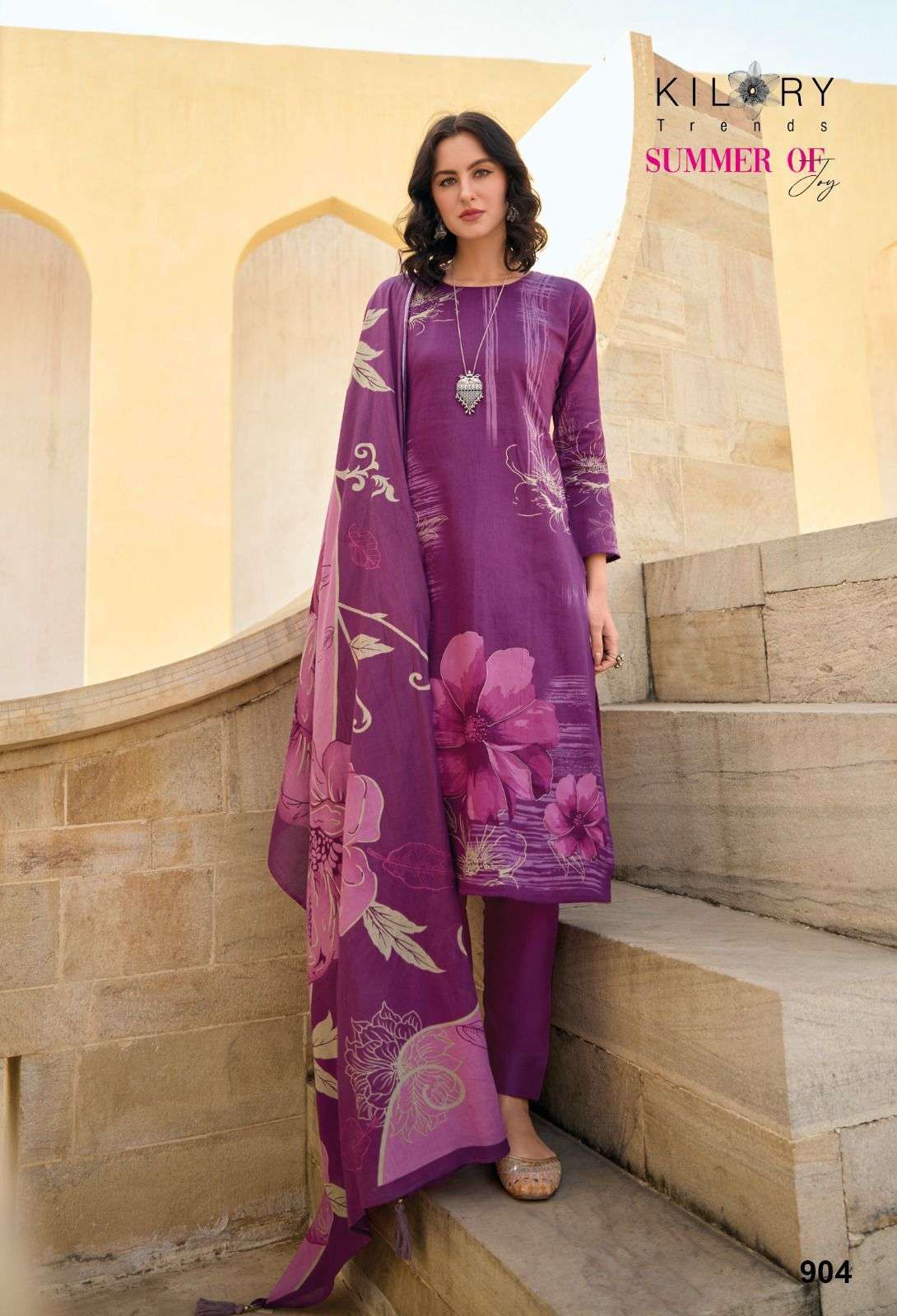 Kilory Summer Of Joy Designer Cotton Pakistani Salwar suits for weddings in Mumbai