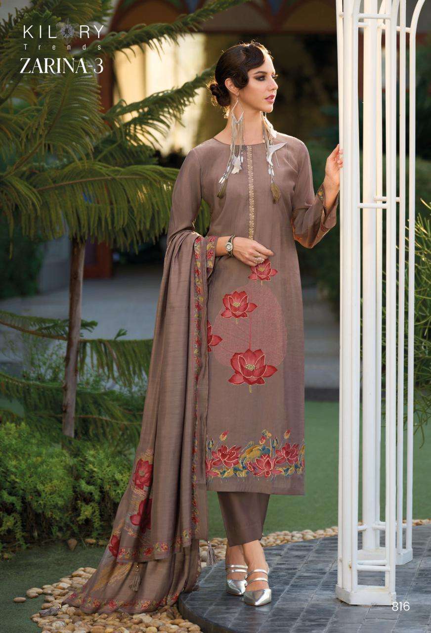 Kilory Zarina Vol 3 Bulk Dress Material Wholesale in Surat