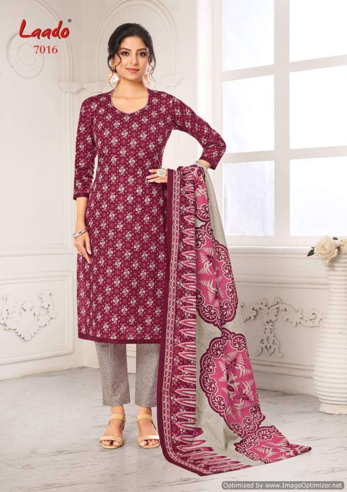 Laado Vol-70 Printed dress material