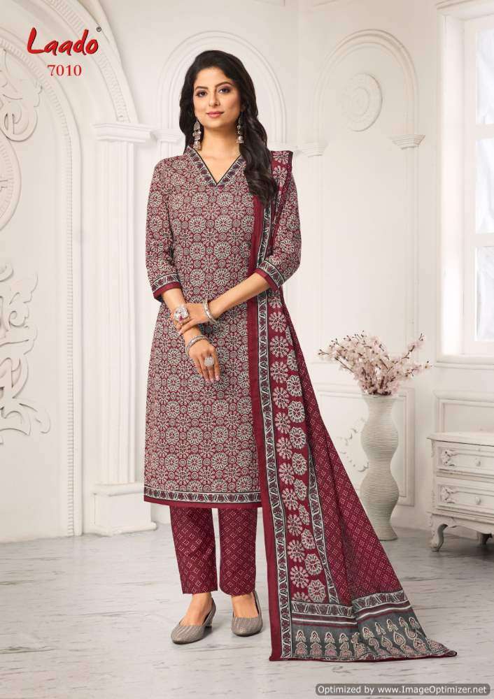Laado Vol-70 Printed dress material