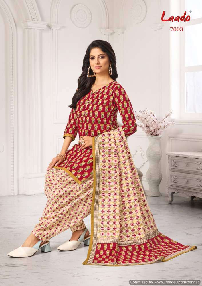 Laado Vol-70 Printed dress material
