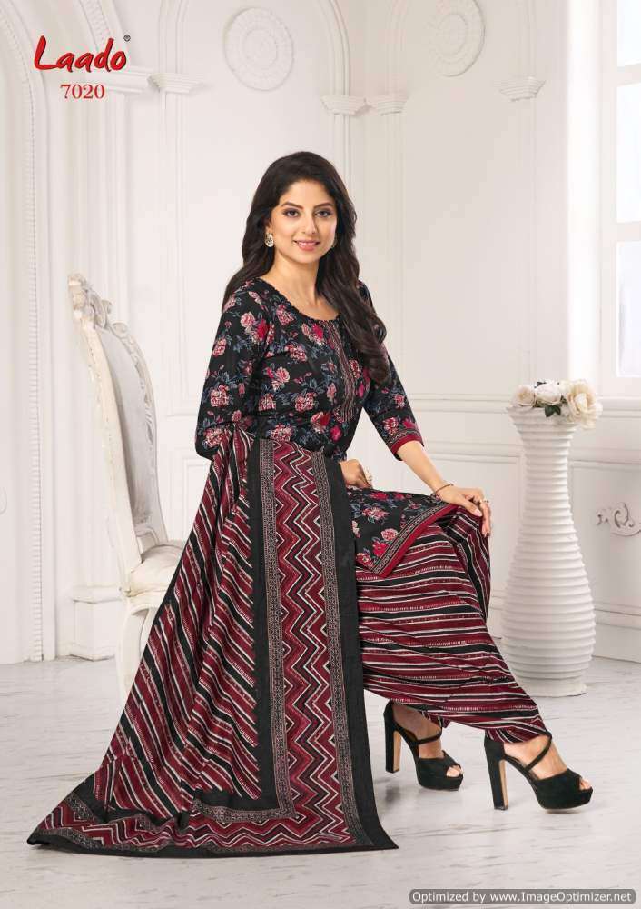 Laado Vol-70 Printed dress material