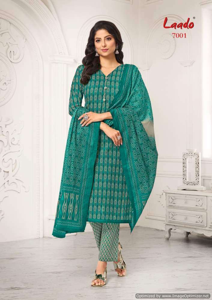 Laado Vol-70 Printed dress material