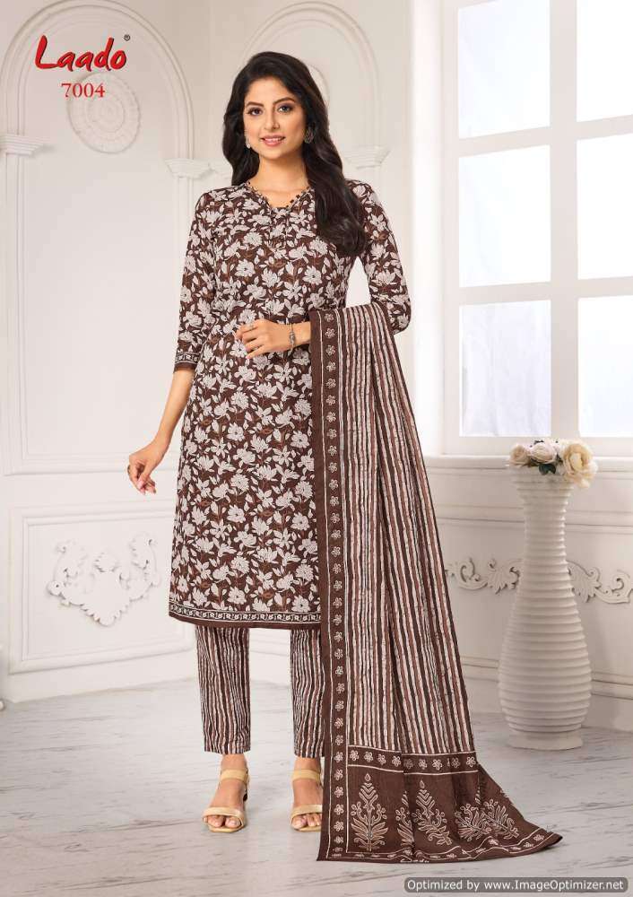 Laado Vol-70 Printed dress material