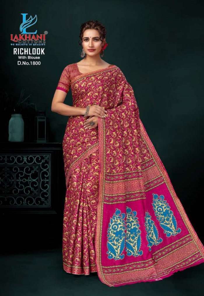 Lakhani Rich Look Vol-18 -Cotton sarees wholesale in Mumbai