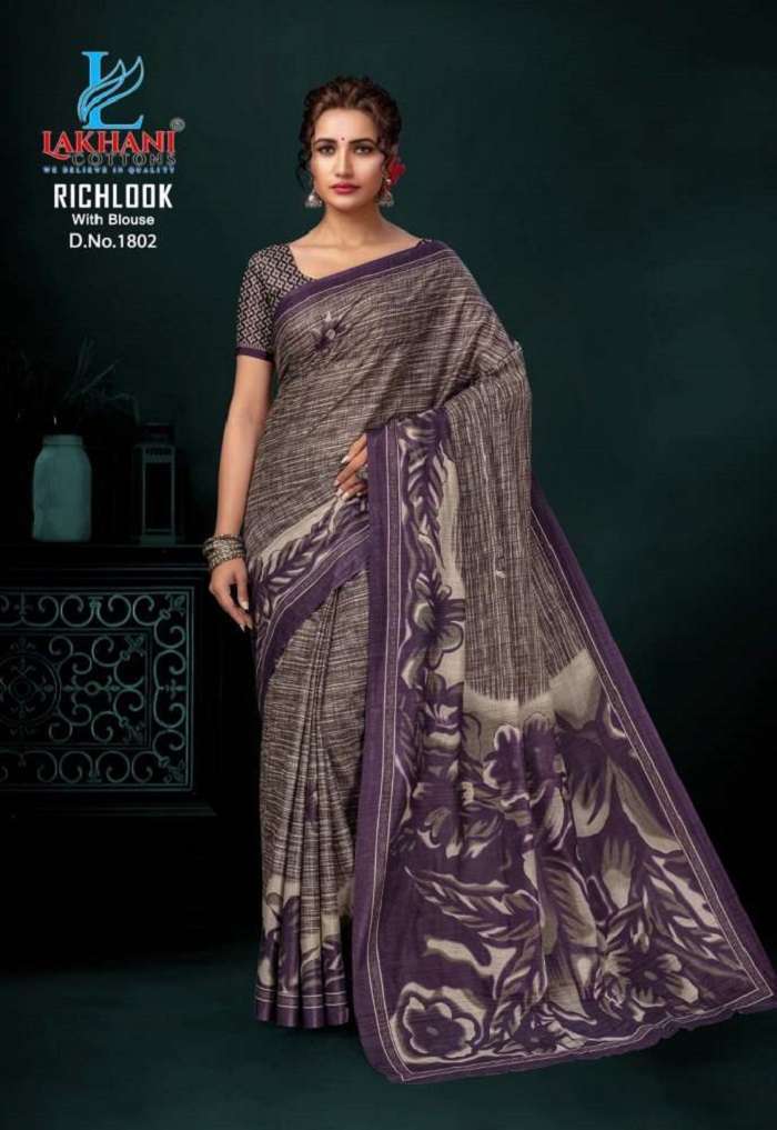 Lakhani Rich Look Vol-18 -Cotton sarees wholesale in Mumbai