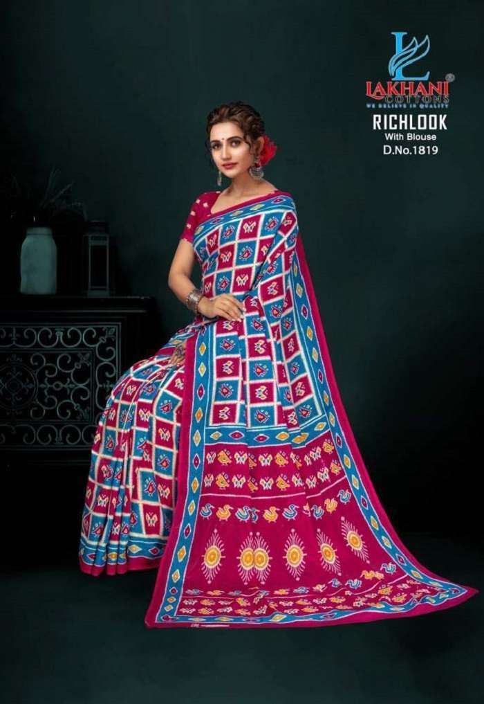 Lakhani Rich Look Vol-18 -Cotton sarees wholesale in Mumbai