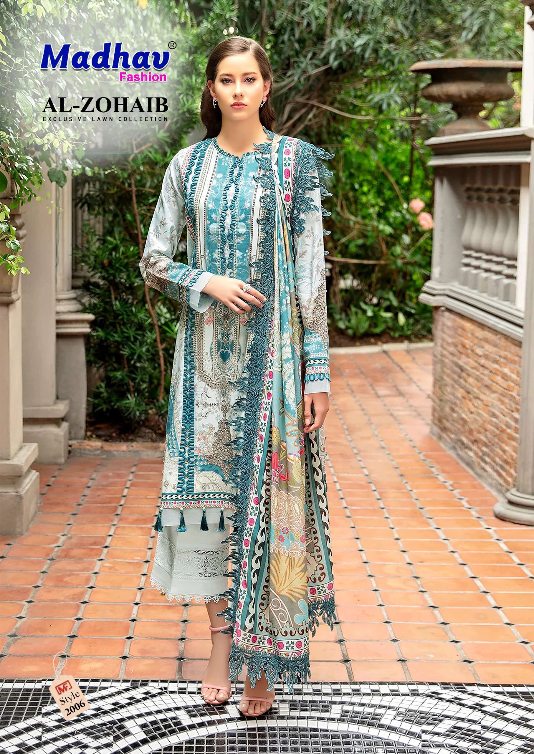 Madhav Al Zohaib Vol 2 Lawn Cotton Dress material with price