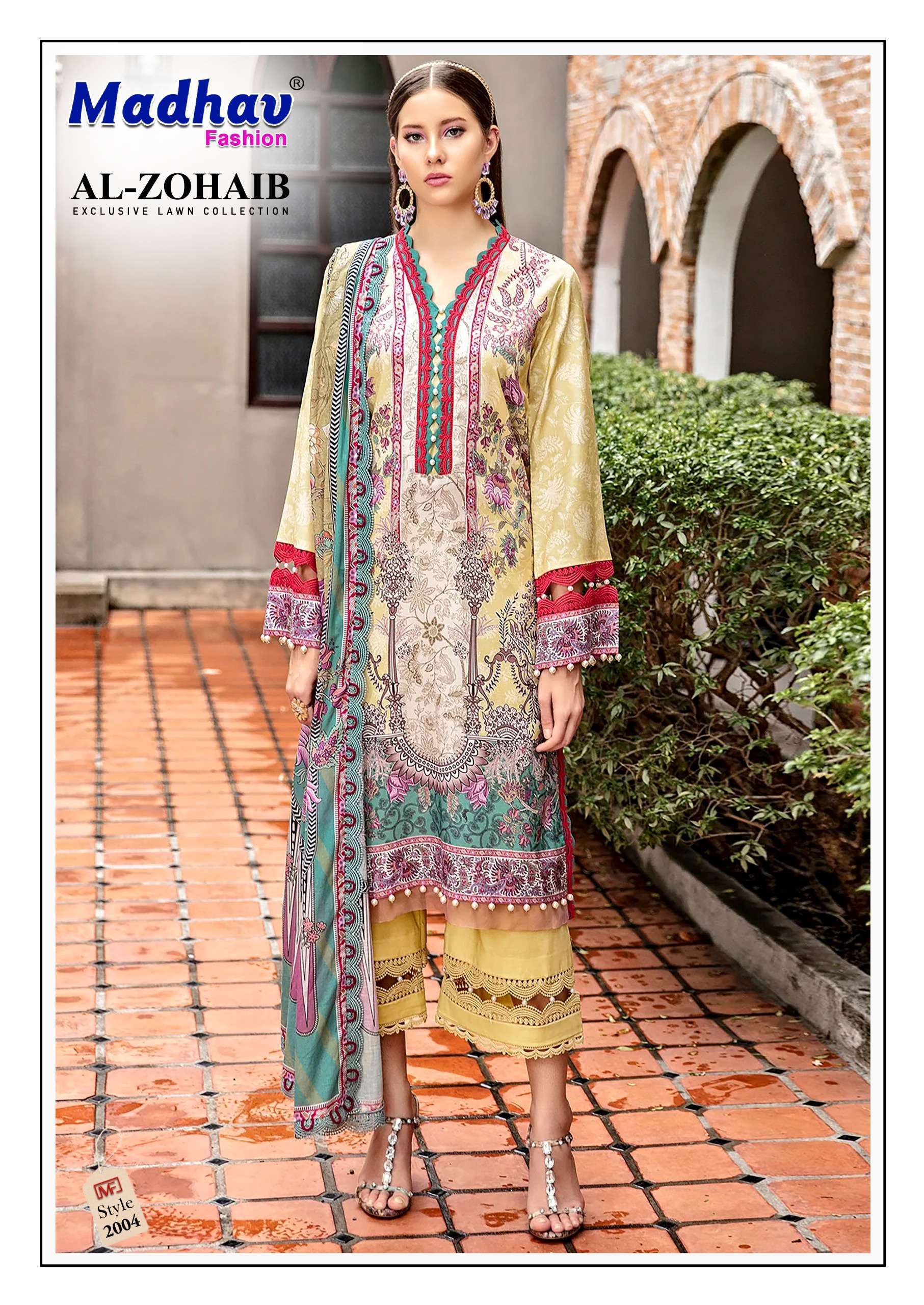 Madhav Al Zohaib Vol 2 Lawn Cotton Dress material with price